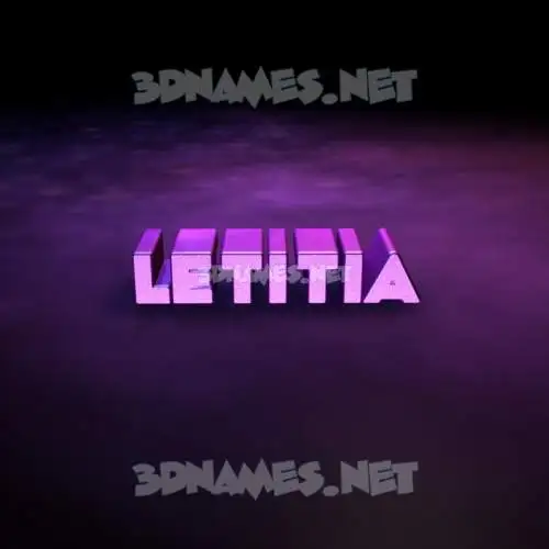 letitia in Big Purple style - 3D name wallpaper letitia in Big Purple style - 3D name wallpaper