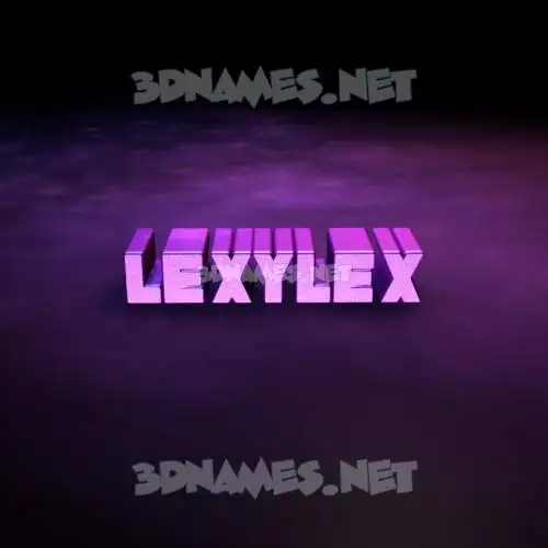 lexylex in Big Purple style - 3D name wallpaper lexylex in Big Purple style - 3D name wallpaper