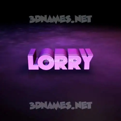 lorry in Big Purple style - 3D name wallpaper lorry in Big Purple style - 3D name wallpaper