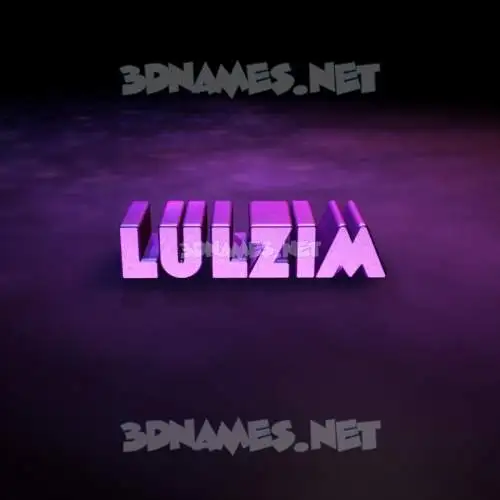 lulzim in Big Purple style - 3D name wallpaper lulzim in Big Purple style - 3D name wallpaper