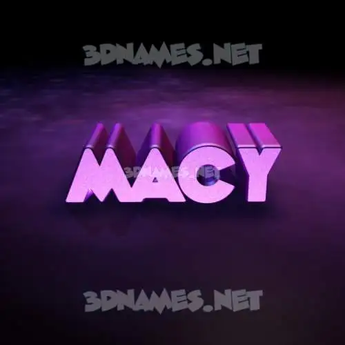 macy in Big Purple style - 3D name wallpaper macy in Big Purple style - 3D name wallpaper