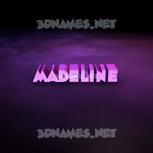 madeline in Big Purple style - 3D name wallpaper madeline in Big Purple style - 3D name wallpaper