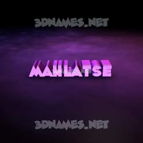 mahlatse in Big Purple style - 3D name wallpaper mahlatse in Big Purple style - 3D name wallpaper
