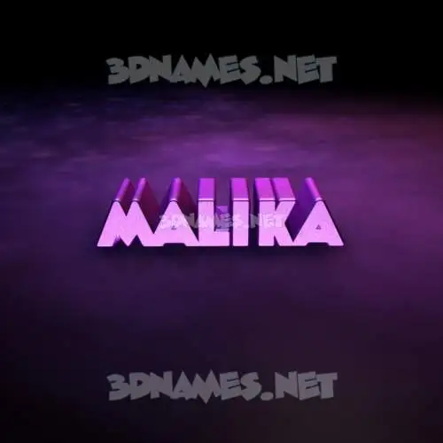 malika in Big Purple style - 3D name wallpaper malika in Big Purple style - 3D name wallpaper