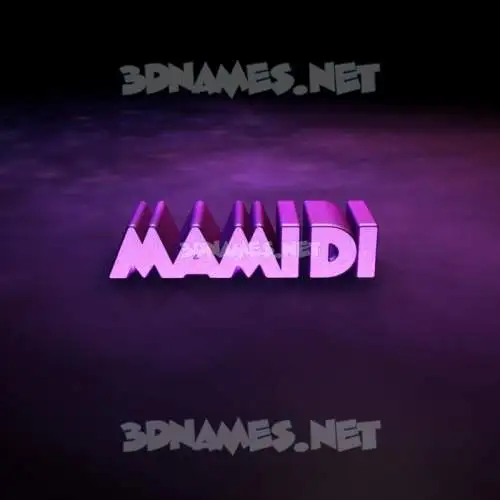 mamidi in Big Purple style - 3D name wallpaper mamidi in Big Purple style - 3D name wallpaper