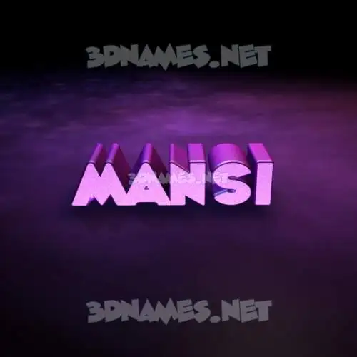 mansi in Big Purple style - 3D name wallpaper mansi in Big Purple style - 3D name wallpaper