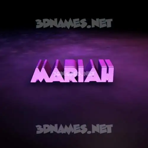 mariah in Big Purple style - 3D name wallpaper mariah in Big Purple style - 3D name wallpaper