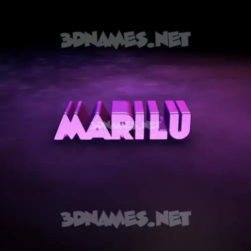 marilu in Big Purple style - 3D name wallpaper marilu in Big Purple style - 3D name wallpaper
