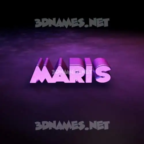 maris in Big Purple style - 3D name wallpaper maris in Big Purple style - 3D name wallpaper
