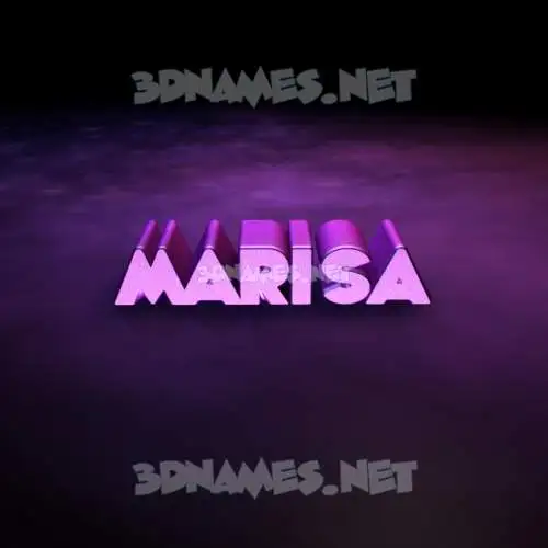 marisa in Big Purple style - 3D name wallpaper marisa in Big Purple style - 3D name wallpaper