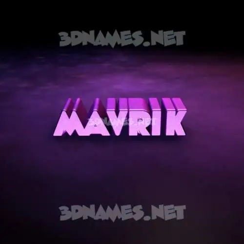 mavrik in Big Purple style - 3D name wallpaper mavrik in Big Purple style - 3D name wallpaper