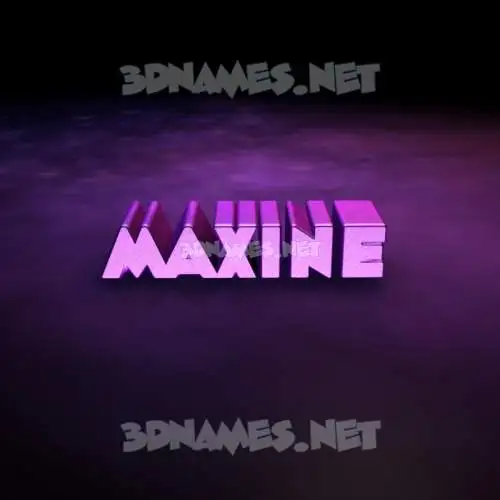 maxine in Big Purple style - 3D name wallpaper maxine in Big Purple style - 3D name wallpaper