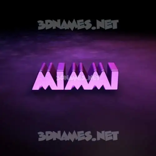 mimmi in Big Purple style - 3D name wallpaper mimmi in Big Purple style - 3D name wallpaper