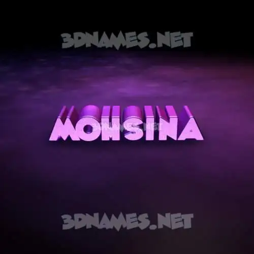 mohsina in Big Purple style - 3D name wallpaper mohsina in Big Purple style - 3D name wallpaper