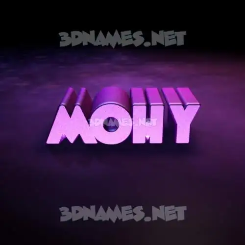 mohy in Big Purple style - 3D name wallpaper mohy in Big Purple style - 3D name wallpaper