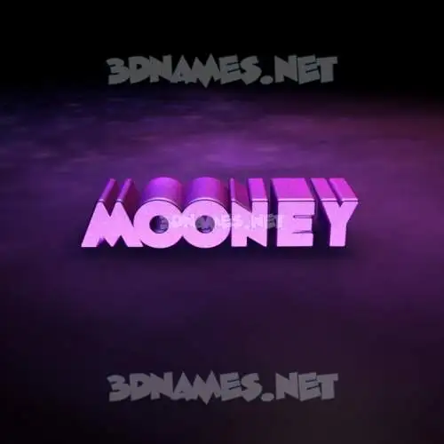 mooney in Big Purple style - 3D name wallpaper mooney in Big Purple style - 3D name wallpaper