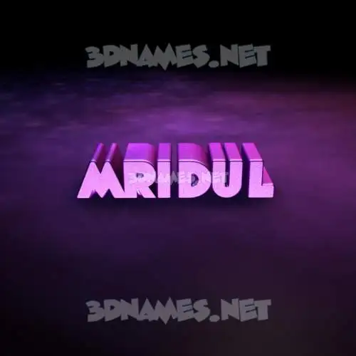 mridul in Big Purple style - 3D name wallpaper mridul in Big Purple style - 3D name wallpaper
