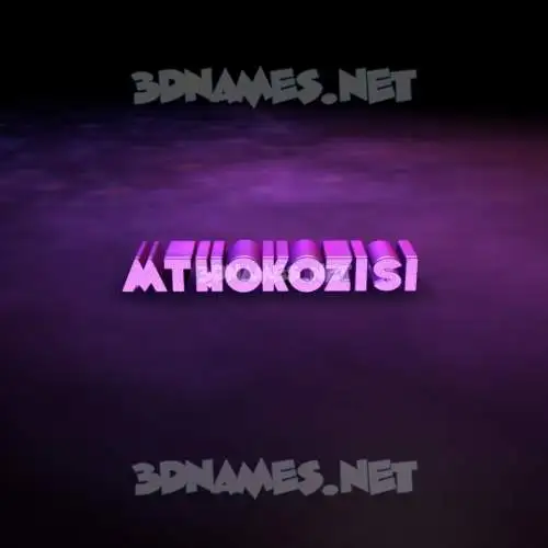 mthokozisi in Big Purple style - 3D name wallpaper mthokozisi in Big Purple style - 3D name wallpaper