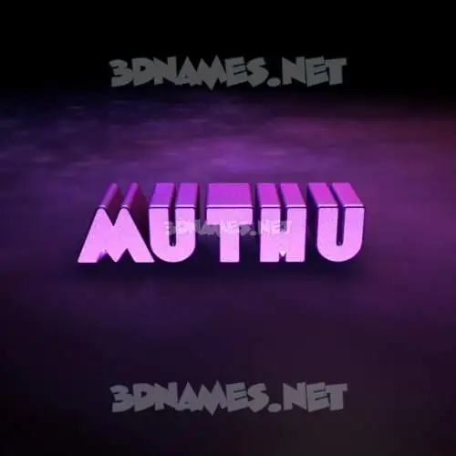 muthu in Big Purple style - 3D name wallpaper muthu in Big Purple style - 3D name wallpaper