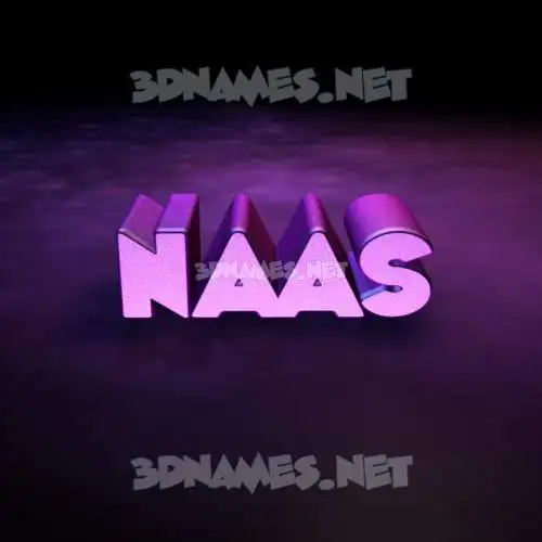 naas in Big Purple style - 3D name wallpaper naas in Big Purple style - 3D name wallpaper