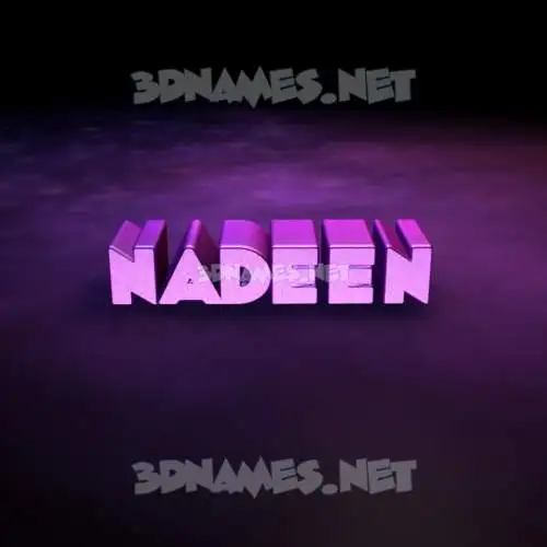 nadeen in Big Purple style - 3D name wallpaper nadeen in Big Purple style - 3D name wallpaper