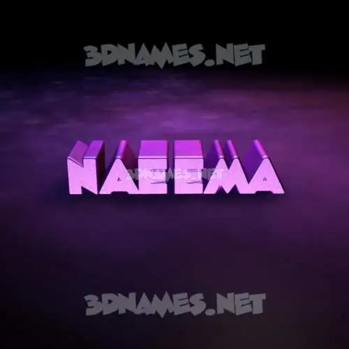 naeema in Big Purple style - 3D name wallpaper naeema in Big Purple style - 3D name wallpaper