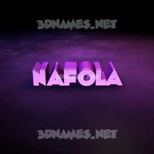nafola in Big Purple style - 3D name wallpaper nafola in Big Purple style - 3D name wallpaper