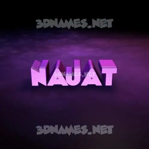najat in Big Purple style - 3D name wallpaper najat in Big Purple style - 3D name wallpaper