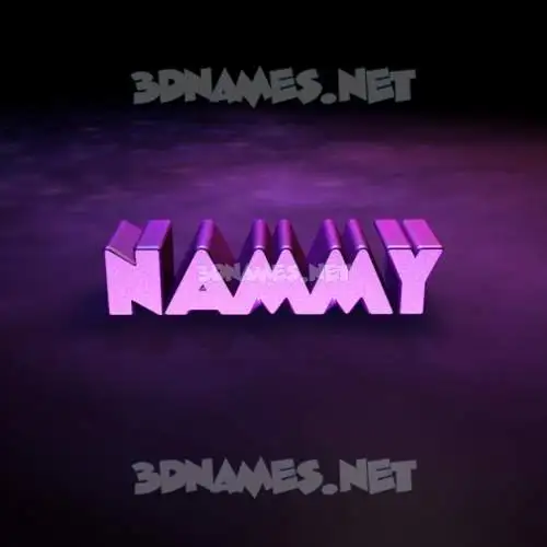 nammy in Big Purple style - 3D name wallpaper nammy in Big Purple style - 3D name wallpaper