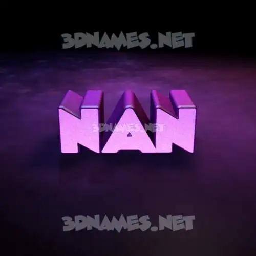 nan in Big Purple style - 3D name wallpaper nan in Big Purple style - 3D name wallpaper
