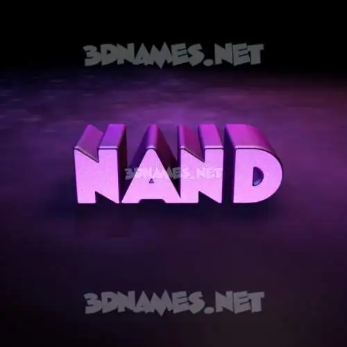 nand in Big Purple style - 3D name wallpaper nand in Big Purple style - 3D name wallpaper