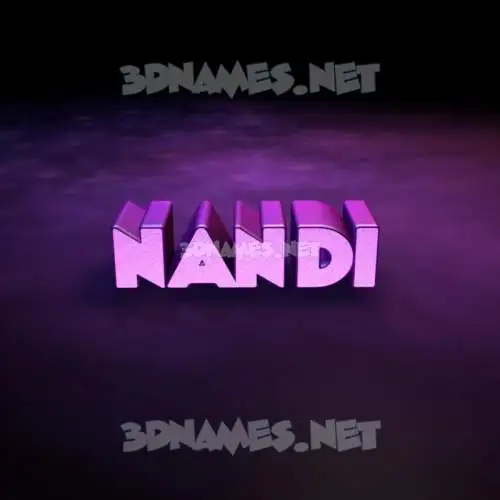 nandi in Big Purple style - 3D name wallpaper nandi in Big Purple style - 3D name wallpaper