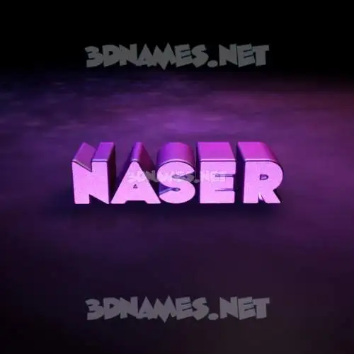 naser in Big Purple style - 3D name wallpaper naser in Big Purple style - 3D name wallpaper