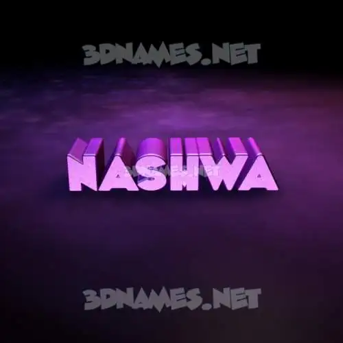 nashwa in Big Purple style - 3D name wallpaper nashwa in Big Purple style - 3D name wallpaper