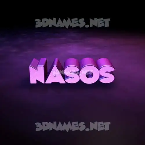 nasos in Big Purple style - 3D name wallpaper nasos in Big Purple style - 3D name wallpaper