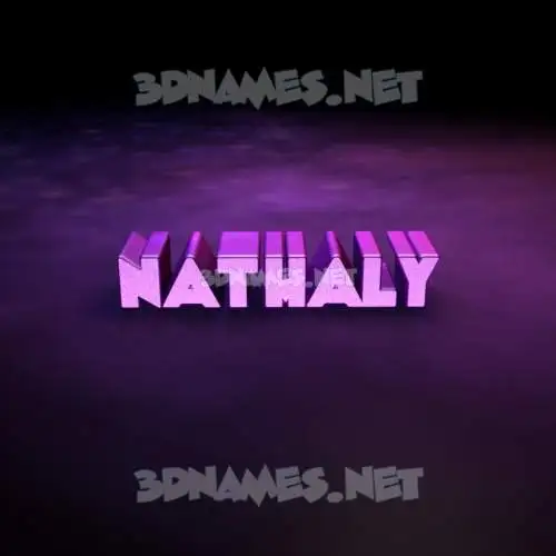 nathaly in Big Purple style - 3D name wallpaper nathaly in Big Purple style - 3D name wallpaper