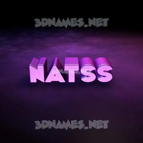 natss in Big Purple style - 3D name wallpaper natss in Big Purple style - 3D name wallpaper