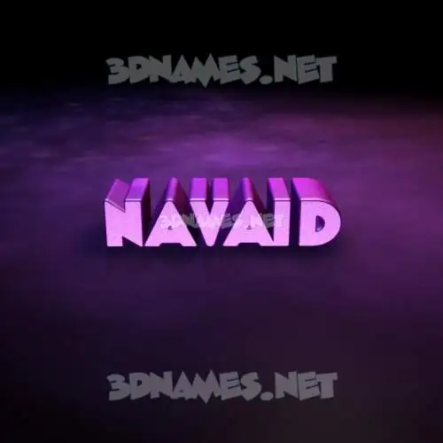 navaid in Big Purple style - 3D name wallpaper navaid in Big Purple style - 3D name wallpaper