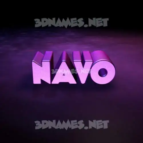 navo in Big Purple style - 3D name wallpaper navo in Big Purple style - 3D name wallpaper
