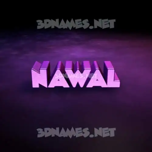 nawal in Big Purple style - 3D name wallpaper nawal in Big Purple style - 3D name wallpaper