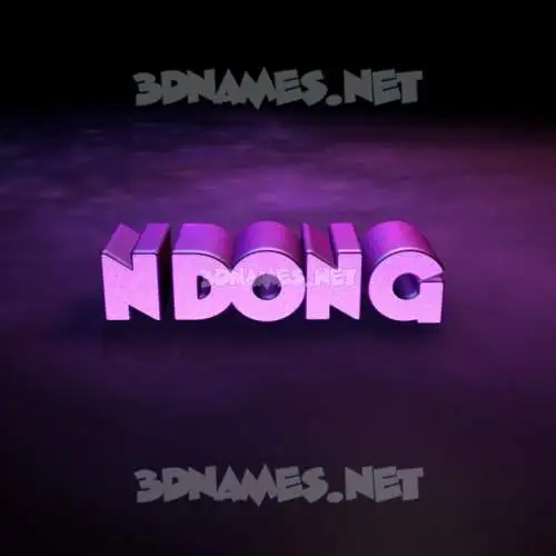 ndong in Big Purple style - 3D name wallpaper ndong in Big Purple style - 3D name wallpaper