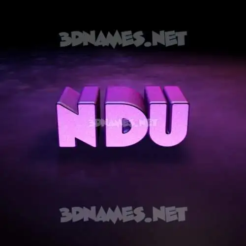 ndu in Big Purple style - 3D name wallpaper ndu in Big Purple style - 3D name wallpaper