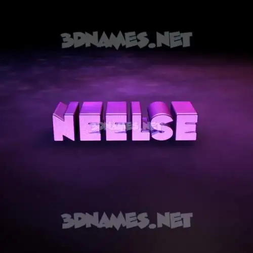 neelse in Big Purple style - 3D name wallpaper neelse in Big Purple style - 3D name wallpaper
