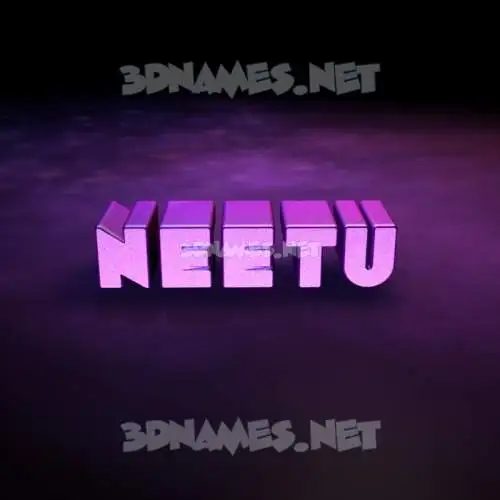 neetu in Big Purple style - 3D name wallpaper neetu in Big Purple style - 3D name wallpaper