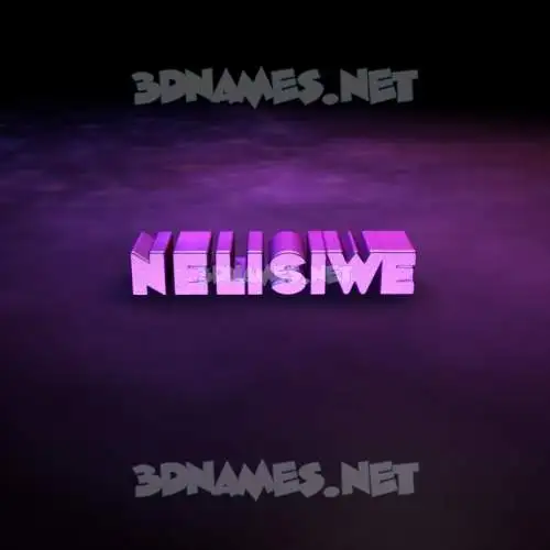 nelisiwe in Big Purple style - 3D name wallpaper nelisiwe in Big Purple style - 3D name wallpaper