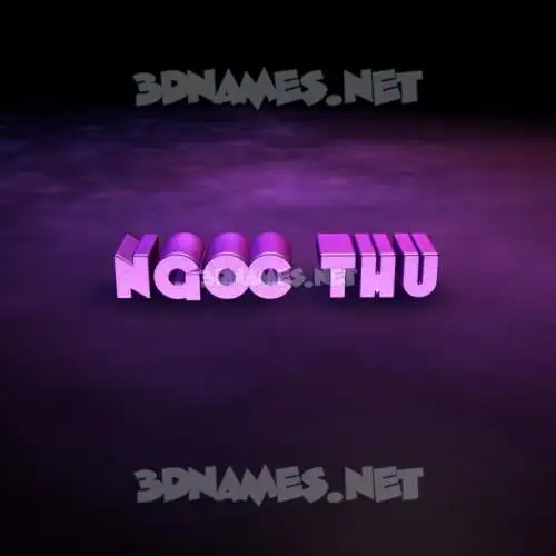 ngoc thu in Big Purple style - 3D name wallpaper ngoc thu in Big Purple style - 3D name wallpaper