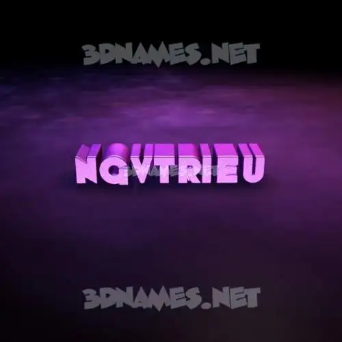 ngvtrieu in Big Purple style - 3D name wallpaper ngvtrieu in Big Purple style - 3D name wallpaper