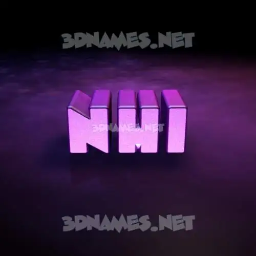 nhi in Big Purple style - 3D name wallpaper nhi in Big Purple style - 3D name wallpaper