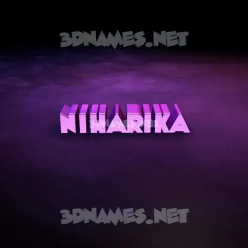 niharika in Big Purple style - 3D name wallpaper niharika in Big Purple style - 3D name wallpaper