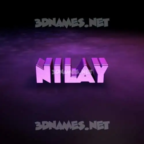 nilay in Big Purple style - 3D name wallpaper nilay in Big Purple style - 3D name wallpaper